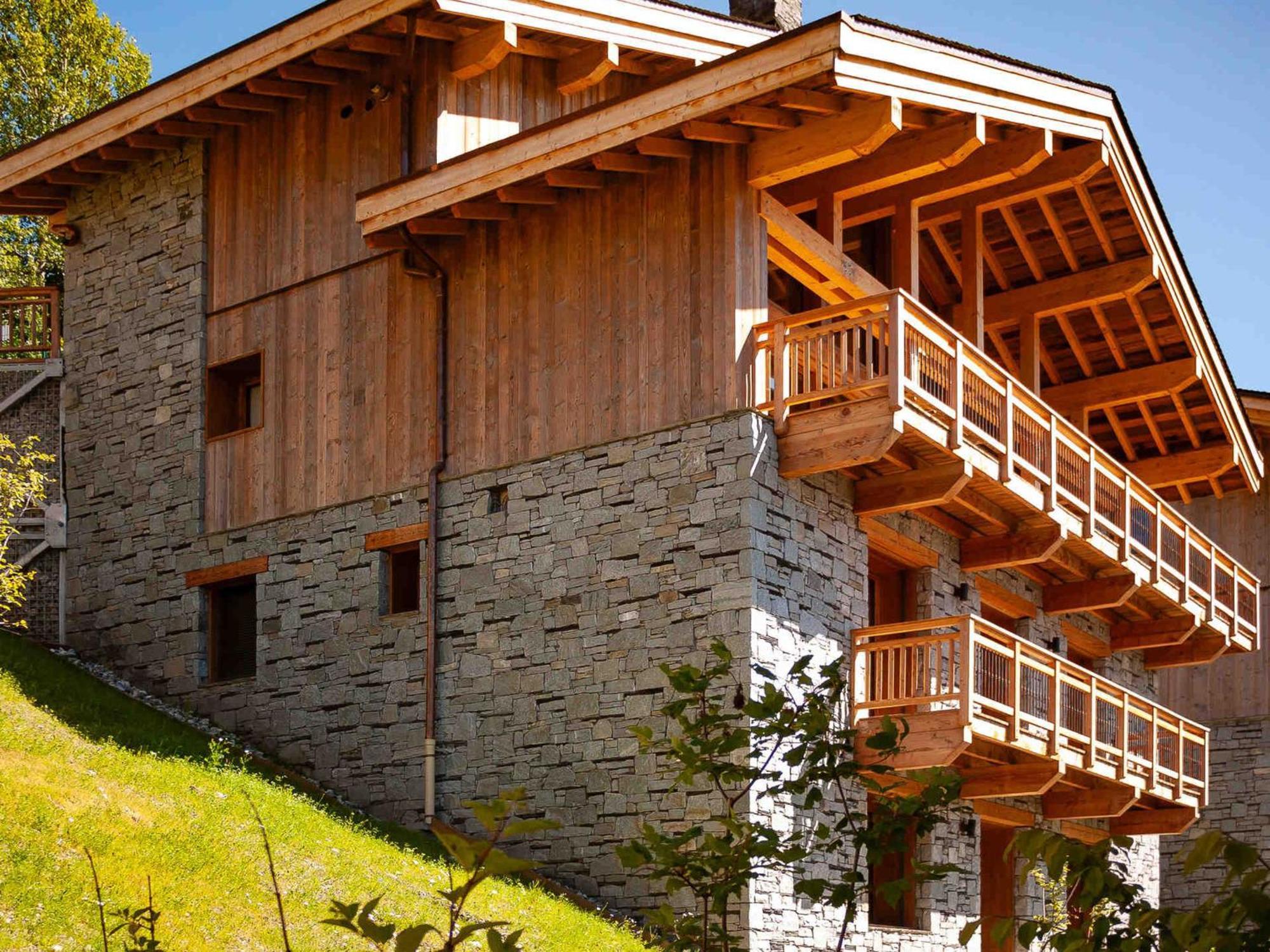 Chalet Neuf 12 Pers, Sauna, Garage, 100M Pistes, Proche Village - Fr-1-570-50 Saint-Martin-de-Belleville Exterior photo